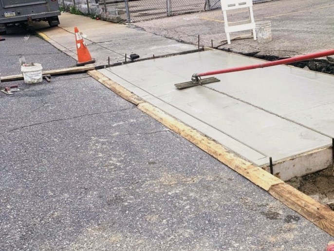 concrete paving