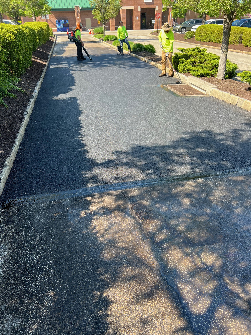 Smoother Shopping Starts at the Curb: Parking Lot Repairs at Giant Roslyn