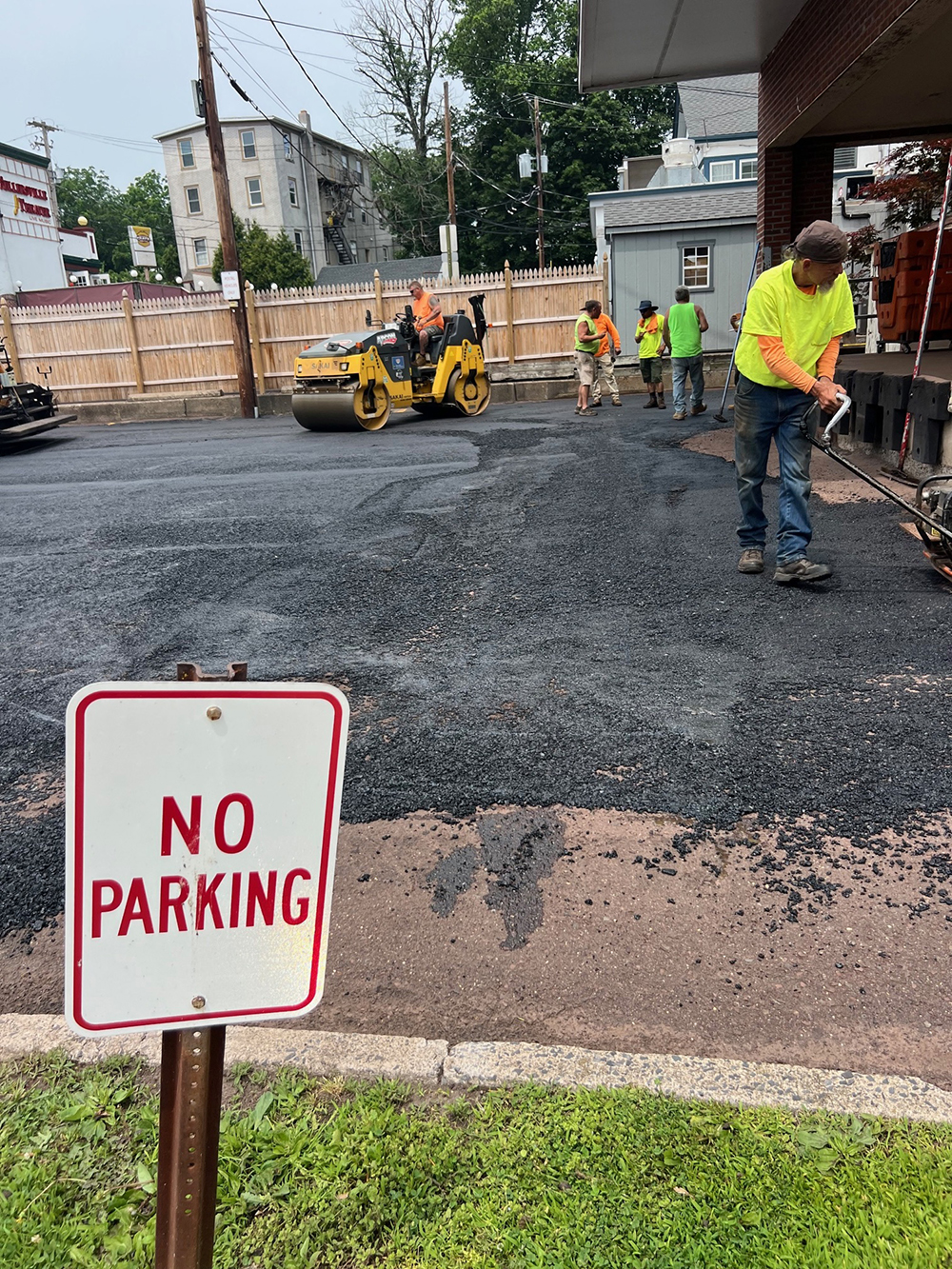Restoring a Vital Community Hub: Parking Lot Repairs at the Sellersville Post Office